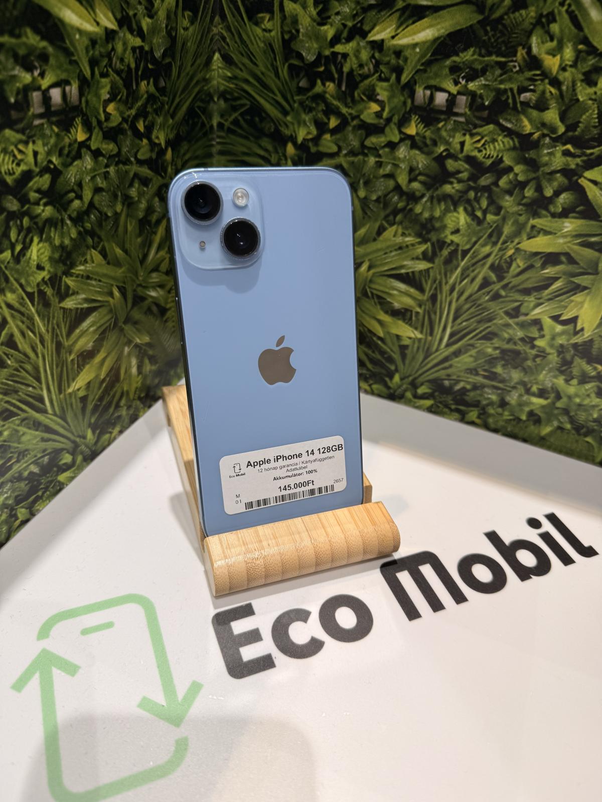 Apple iPhone 14 Kártyafüggetlen 128 GB, 12 hó garancia