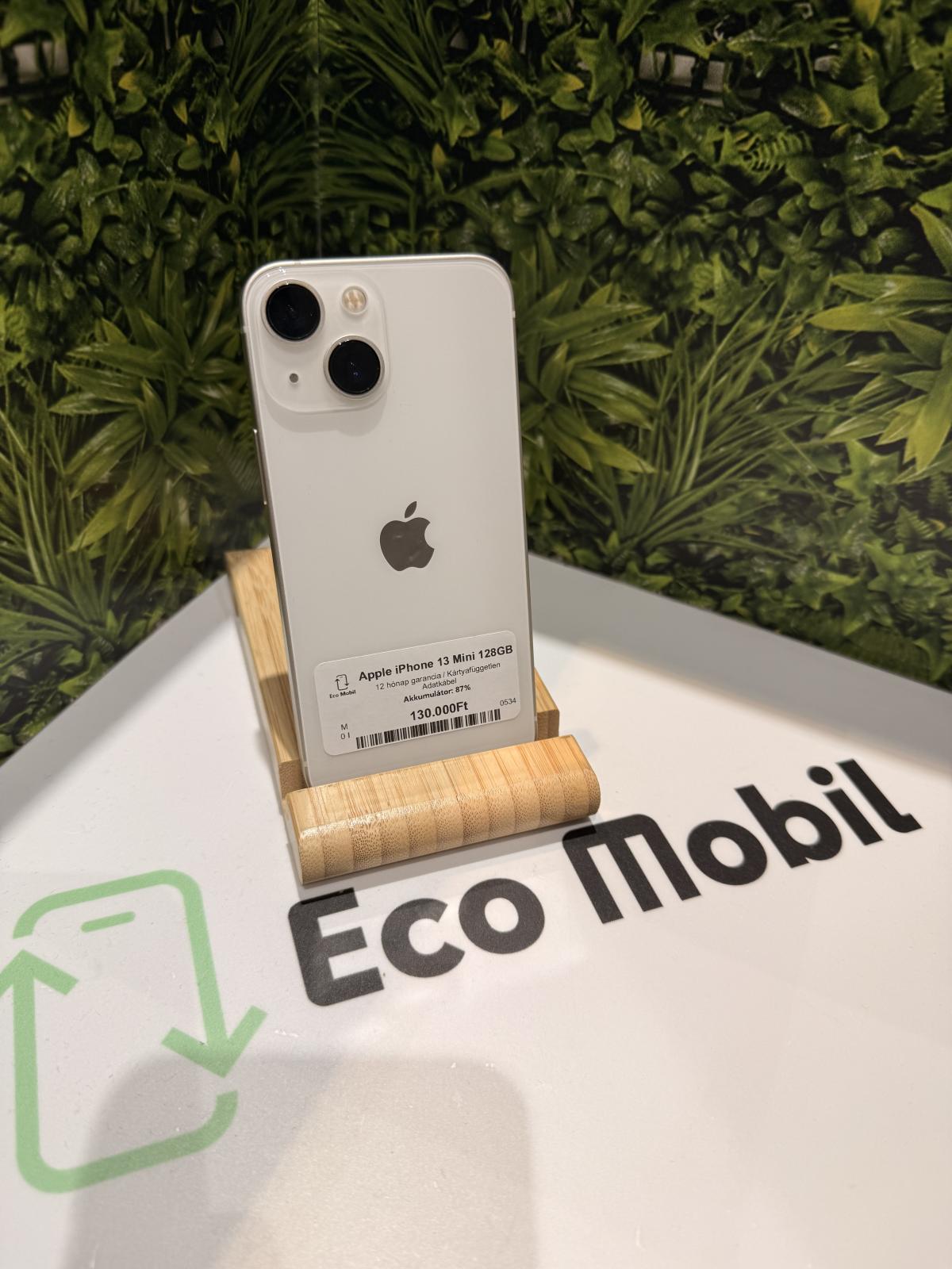 Apple iPhone 13 mini Kártyafüggetlen 128 GB, 12 hó garancia