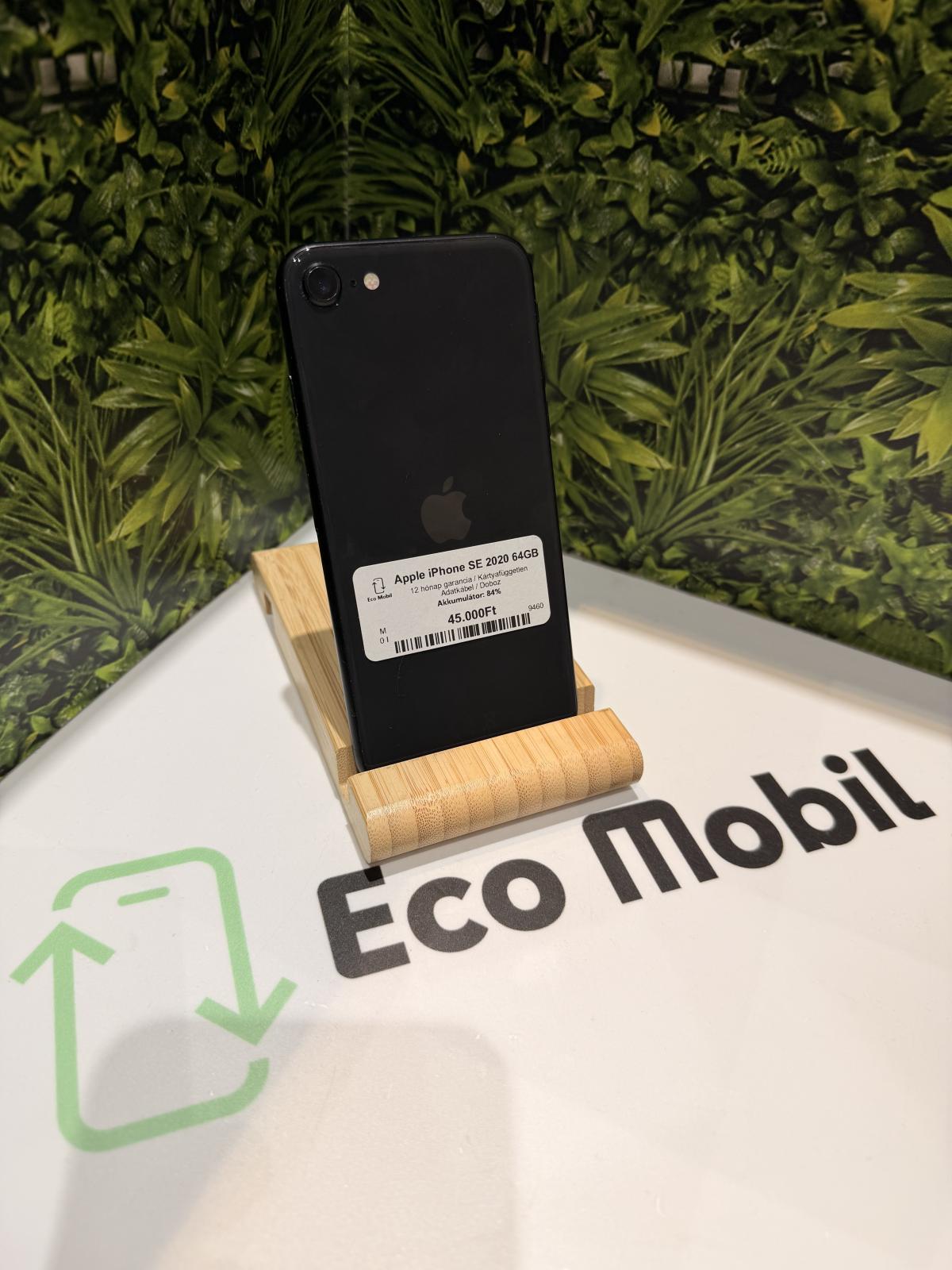 Apple iPhone SE (2020) Kártyafüggetlen 64 GB, 12 hó garancia