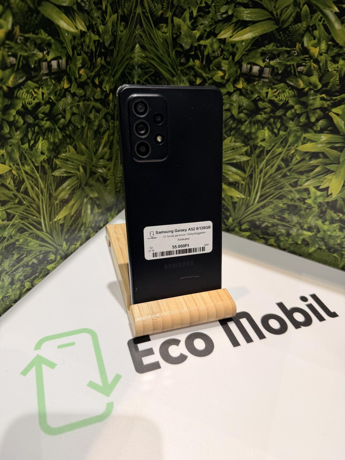 Samsung Galaxy A52 4G Dual Sim 128 GB, 12 hó garancia