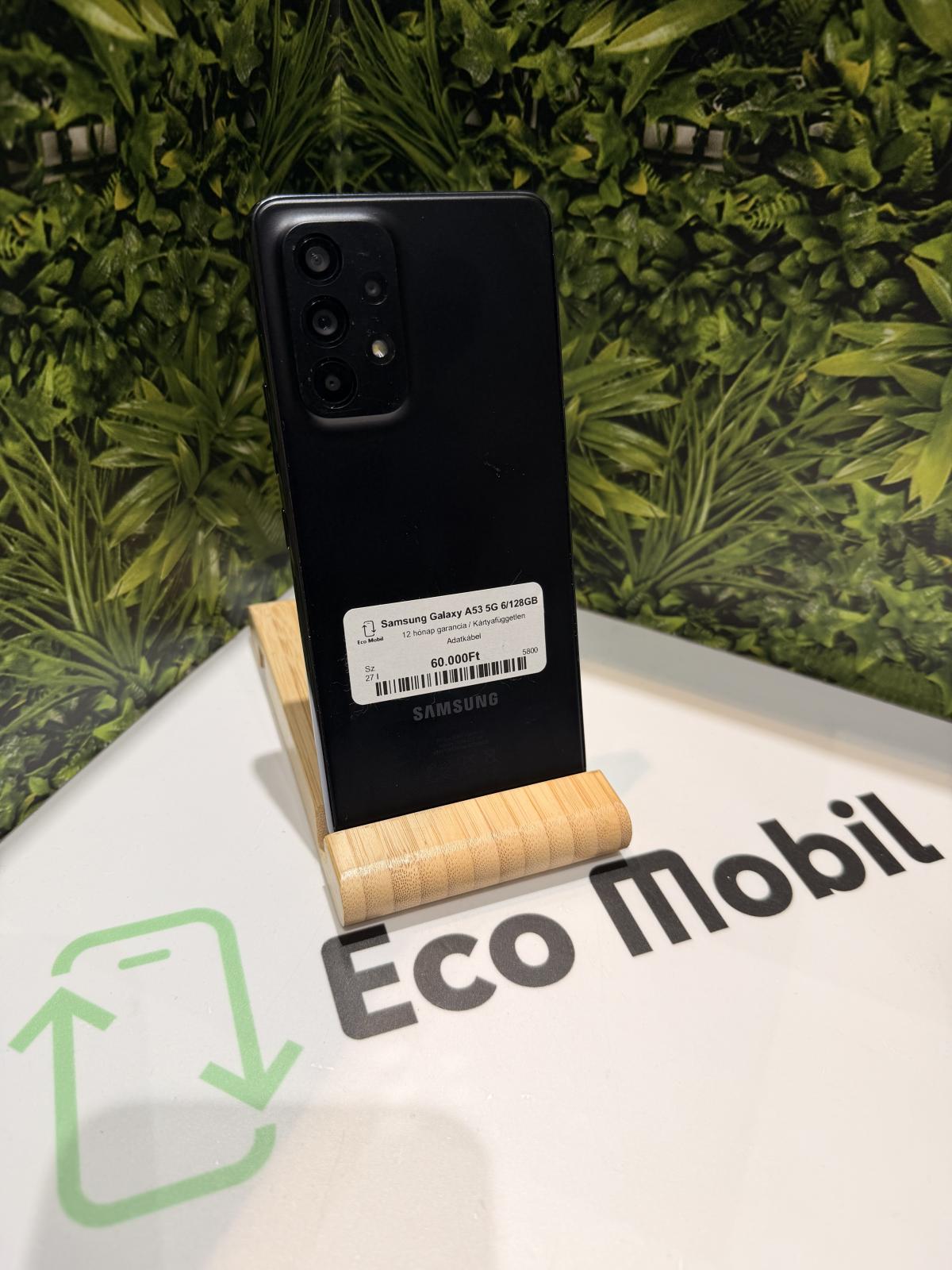 Samsung Galaxy A53 5G Kártyafüggetlen 128 GB, 12 hó garancia