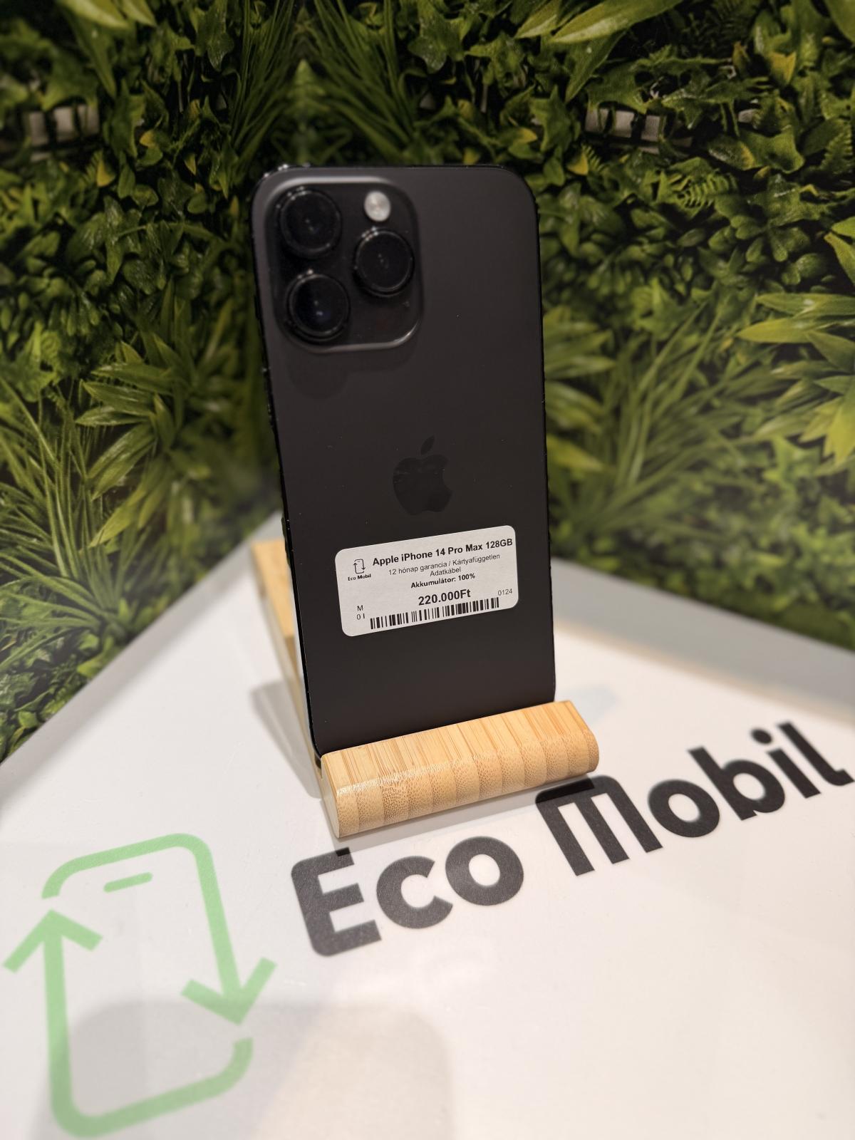 Apple iPhone 14 Pro Max Kártyafüggetlen 128 GB, 12 hó garancia