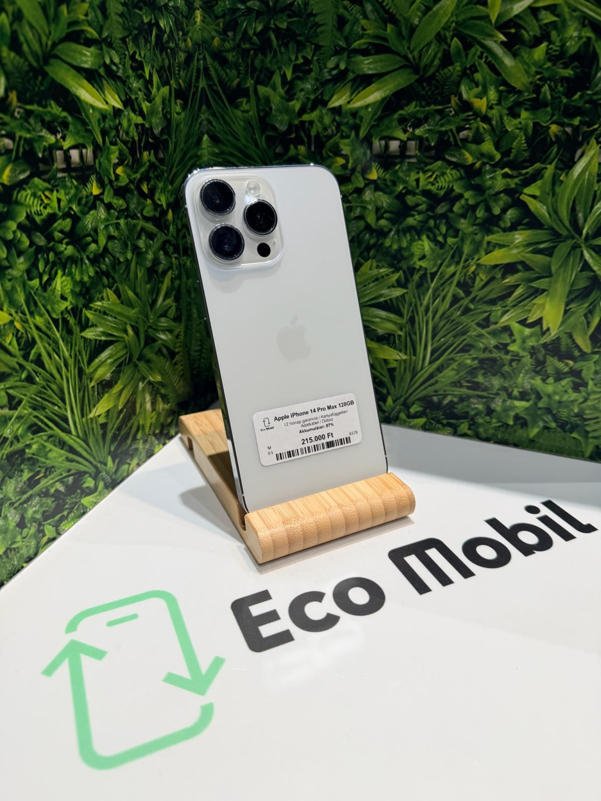 Apple iPhone 14 Pro Max Kártyafüggetlen 128 GB, 12 hó garancia