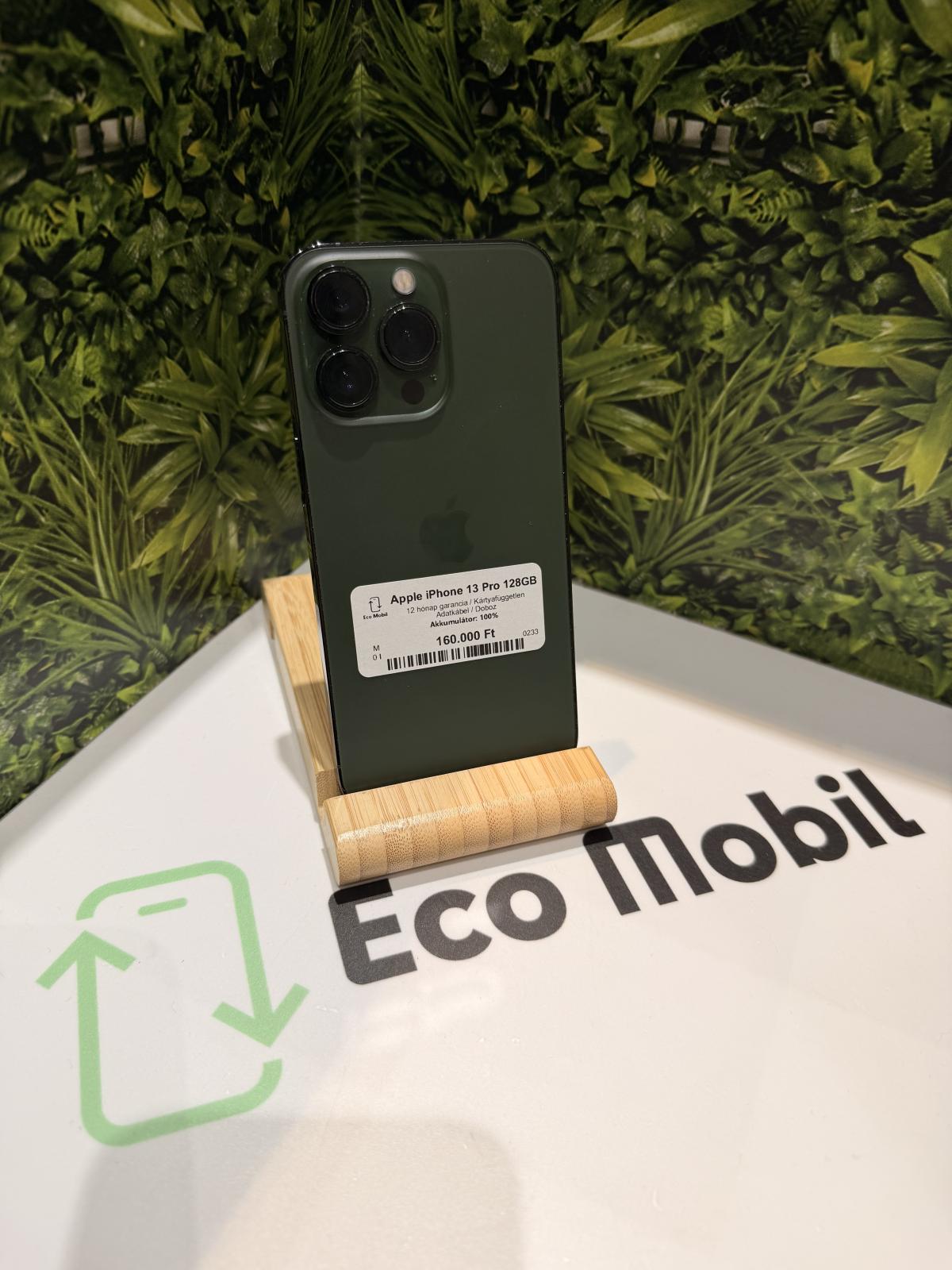 Apple iPhone 13 Pro Kártyafüggetlen 128 GB, 12 hó garancia