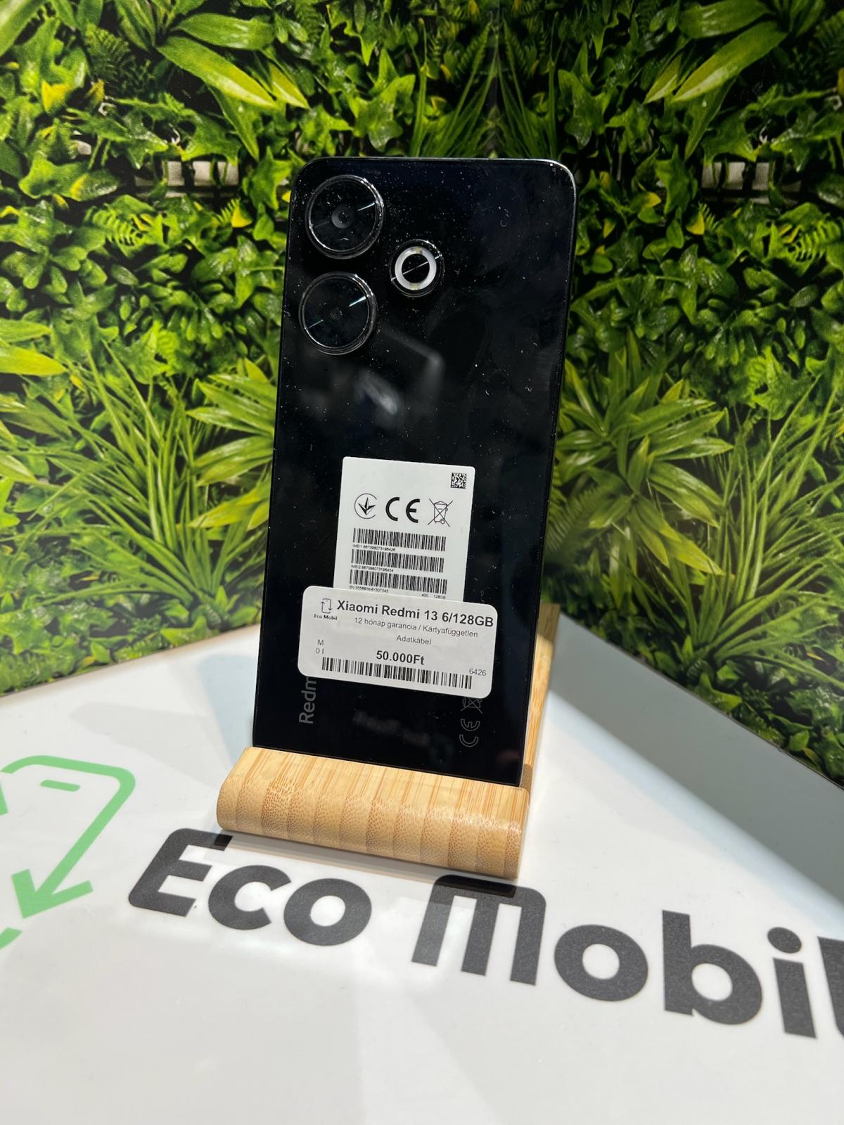 Xiaomi Redmi 13 4G Dual Sim 128 GB, 12 hó garancia