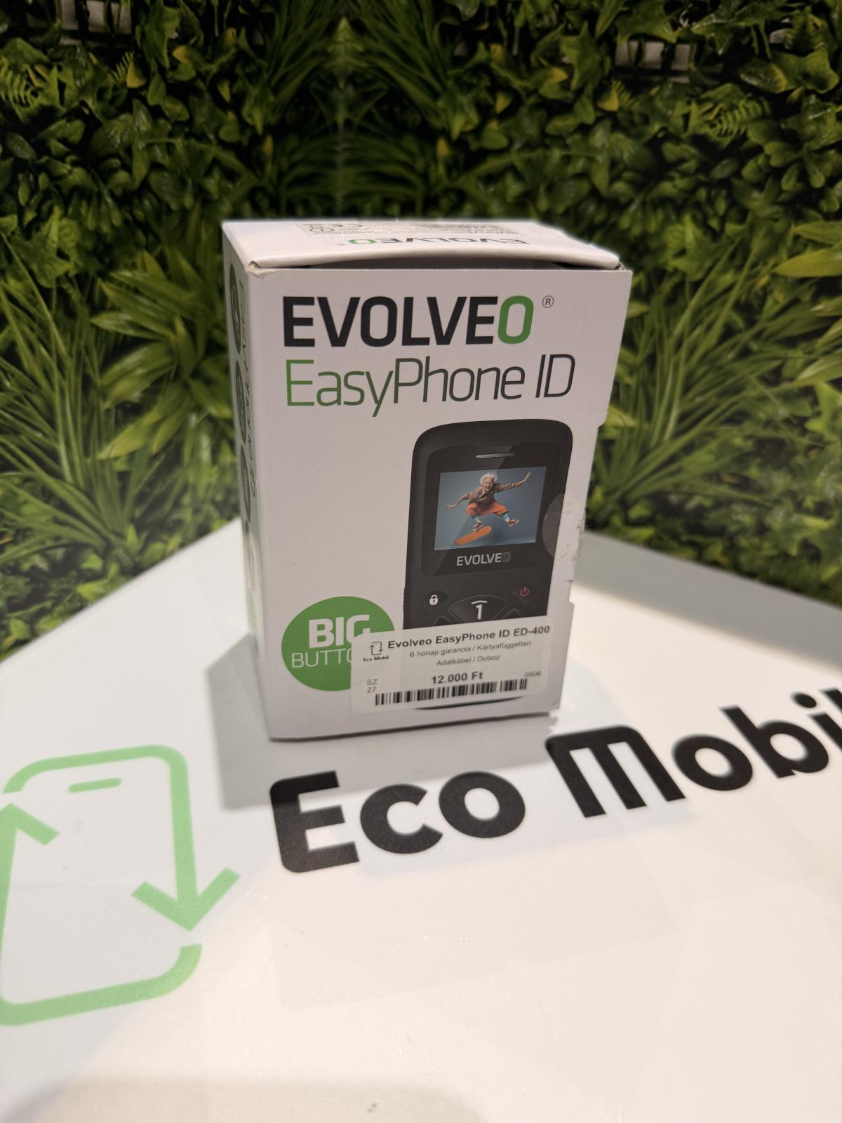 Evolveo EasyPhone ID Kártyafüggetlen, 12 hó garancia