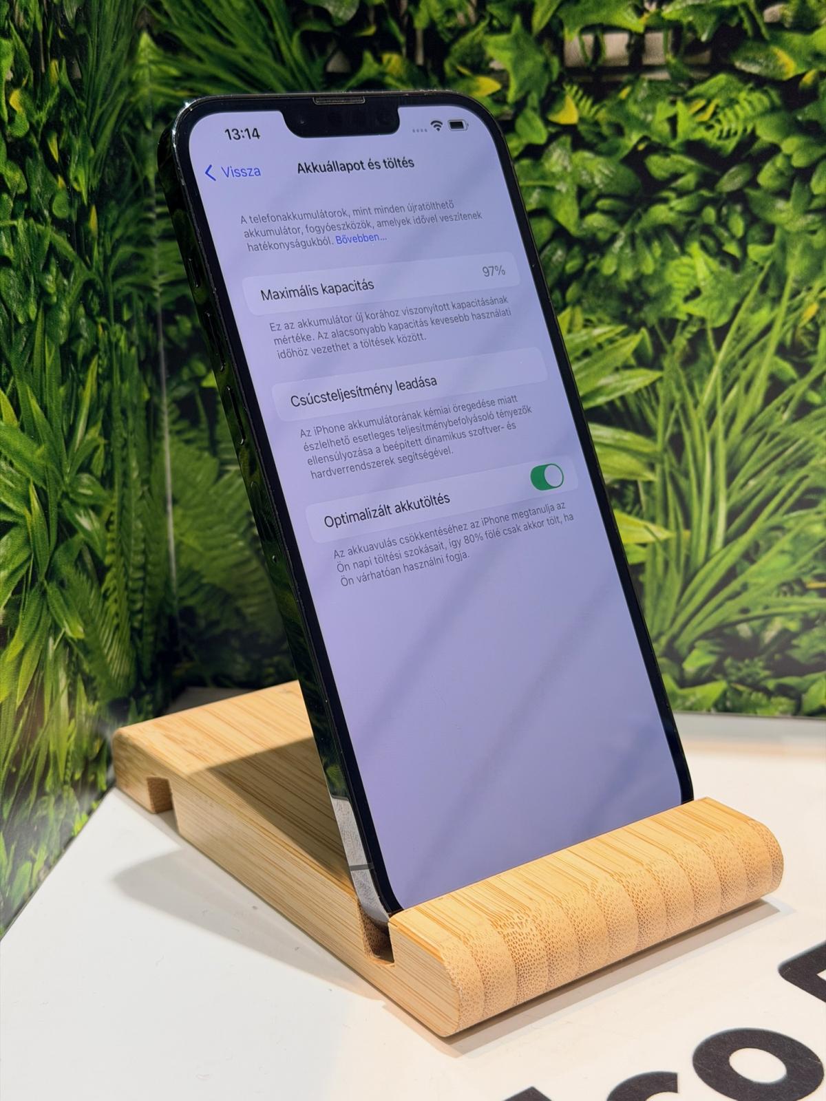 Apple iPhone 13 Pro Max Kártyafüggetlen 256 GB, 12 hó garancia
