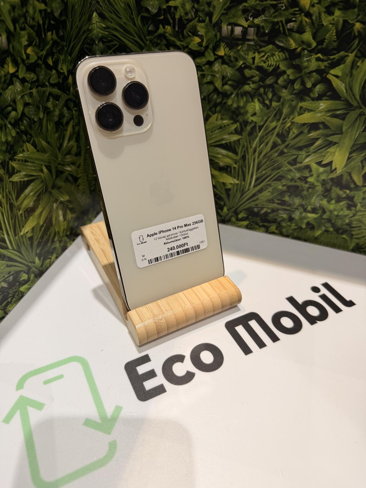 Apple iPhone 14 Pro Max Kártyafüggetlen 256 GB, 12 hó garancia