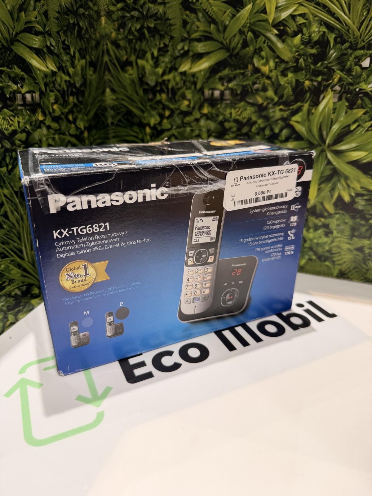 Panasonic KX-TG6821 Egyéb, 12 hó garancia