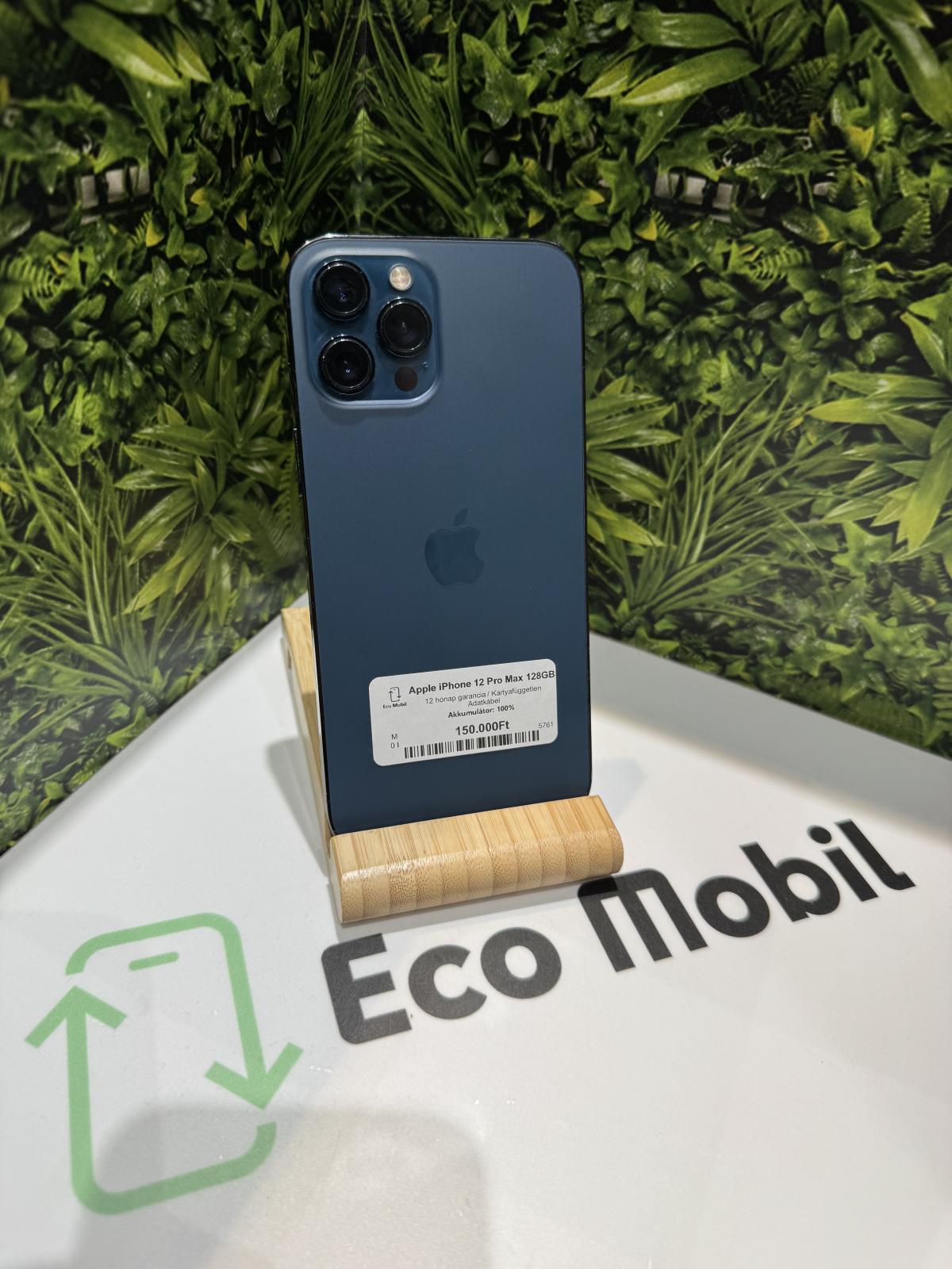 Apple iPhone 12 Pro Max Kártyafüggetlen 128 GB, 12 hó garancia