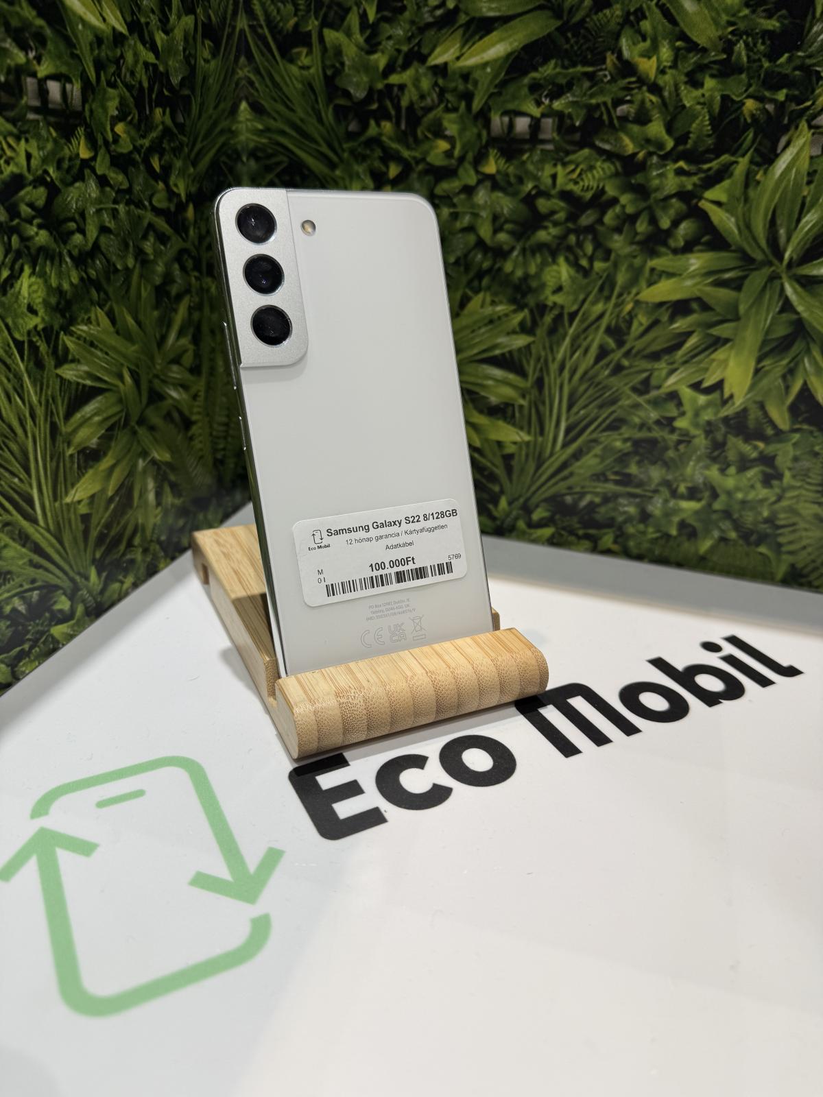 Samsung Galaxy S22 5G Dual Sim 128 GB, 12 hó garancia