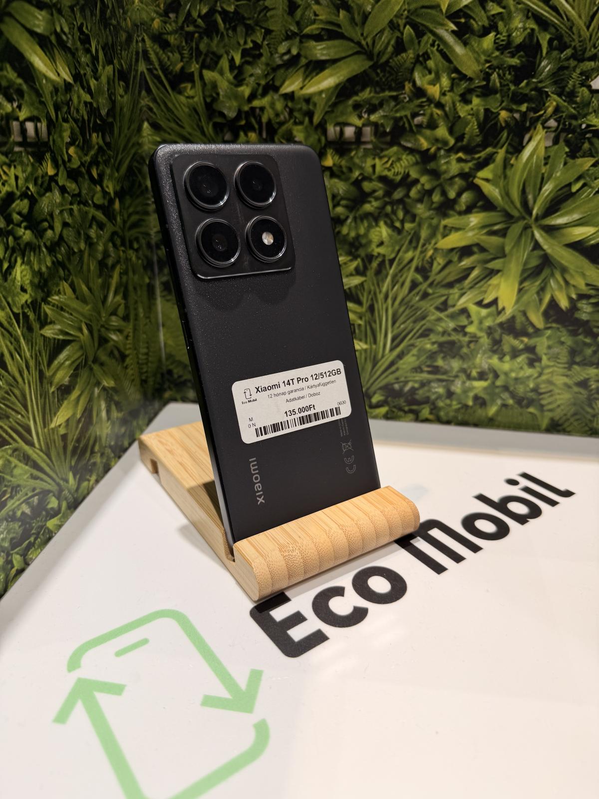 Xiaomi 14T Pro Dual Sim 512 GB, 12 hó garancia