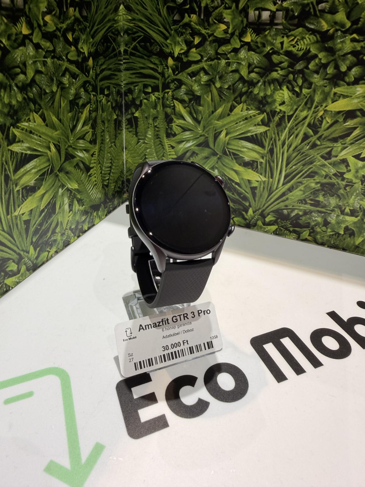Amazfit GTR 3 Pro Bluetooth, 12 hó garancia