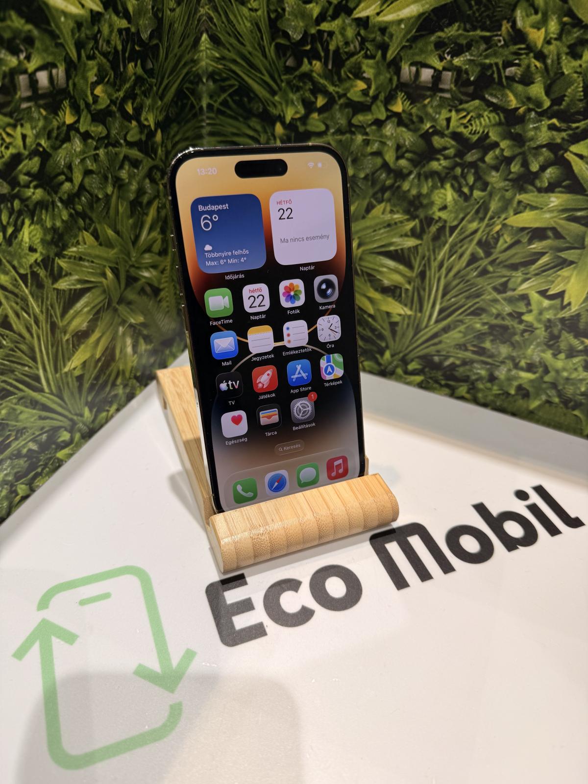 Apple iPhone 14 Pro Kártyafüggetlen 128 GB, 12 hó garancia