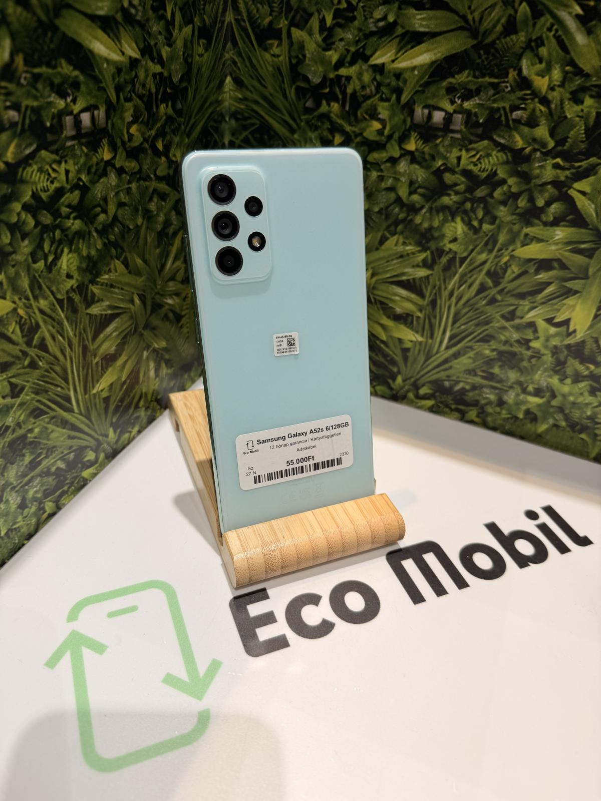 Samsung Galaxy A52s 5G Dual Sim 128 GB, 12 hó garancia