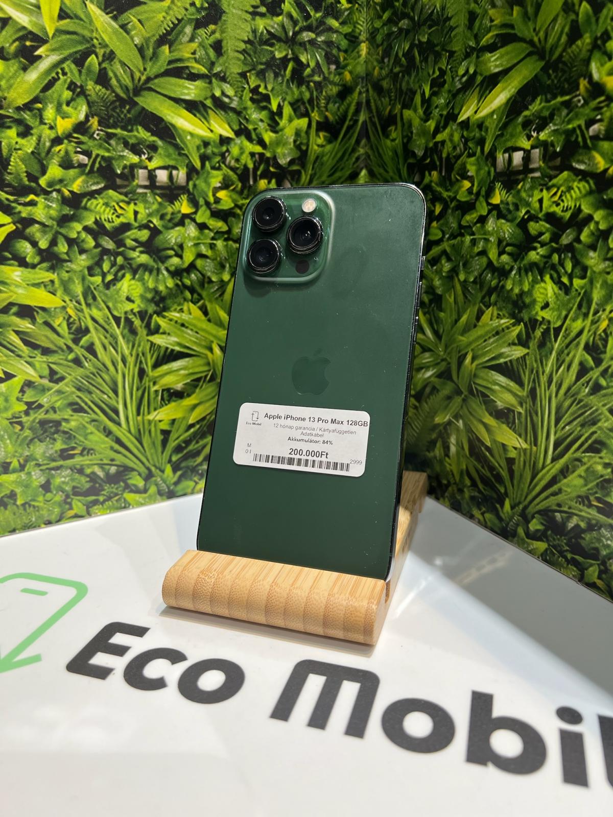 Apple iPhone 13 Pro Max Kártyafüggetlen 128 GB, 12 hó garancia