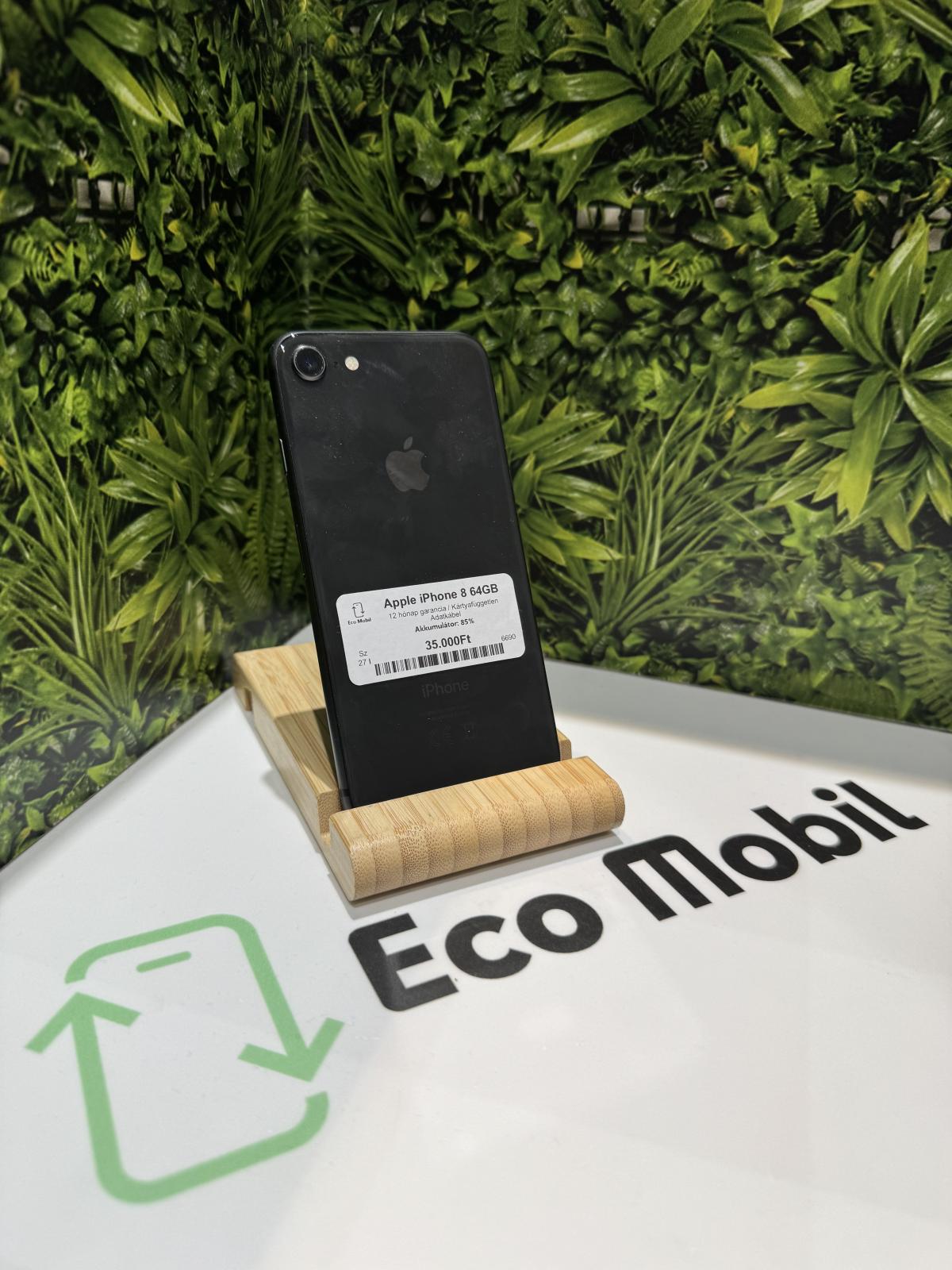 Apple iPhone 8 Kártyafüggetlen 64 GB, 12 hó garancia