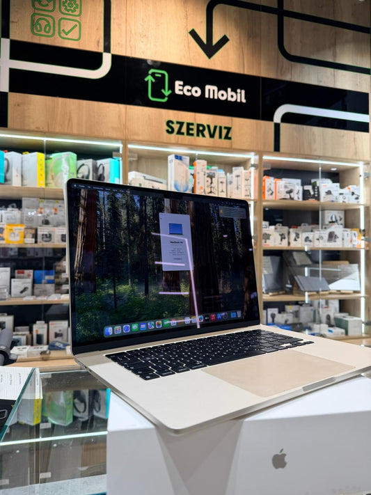 Apple MacBook Air 15 M3 Wi-Fi 256 GB, 12 hó garancia