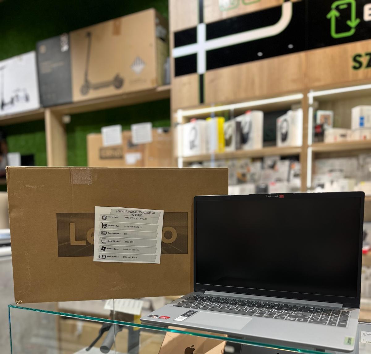 Lenovo IdeaPad 1 Wi-Fi, 12 hó garancia