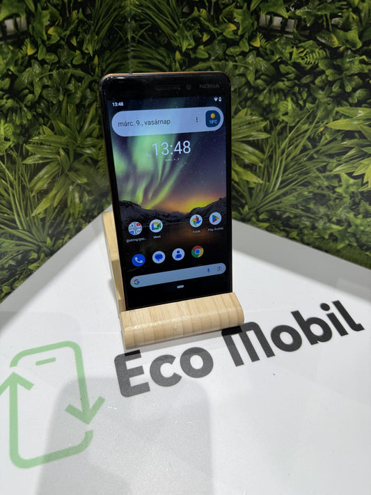 Nokia 6.1 Kártyafüggetlen 32 GB, 12 hó garancia