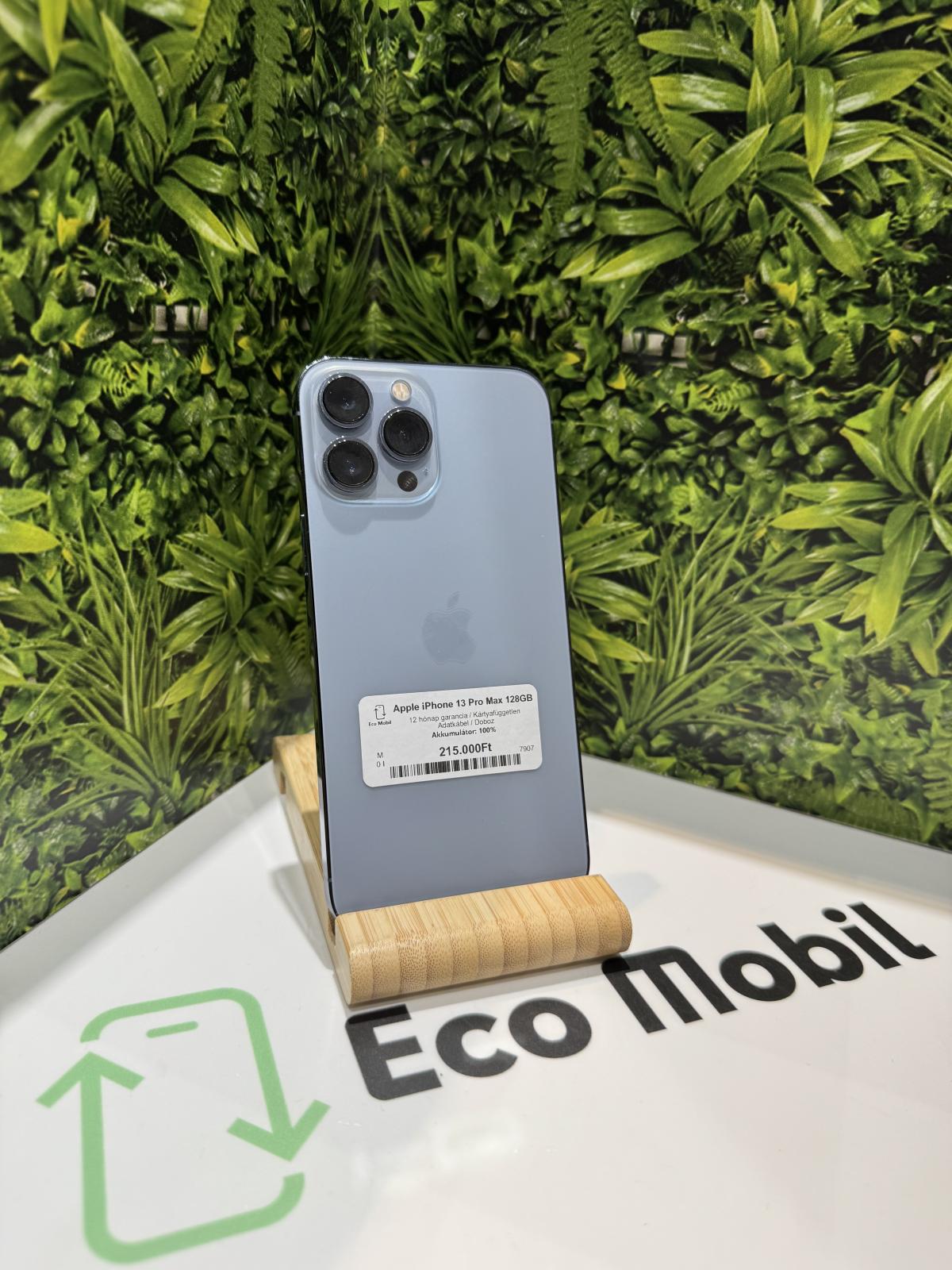 Apple iPhone 13 Pro Max Kártyafüggetlen 128 GB, 12 hó garancia