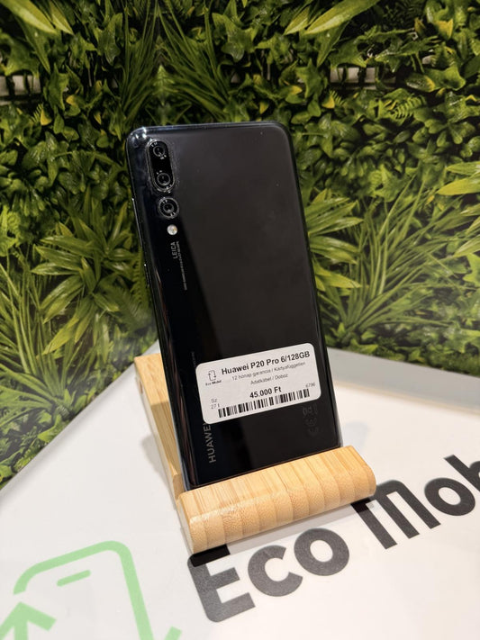 Huawei P20 Pro Kártyafüggetlen 128 GB, 12 hó garancia