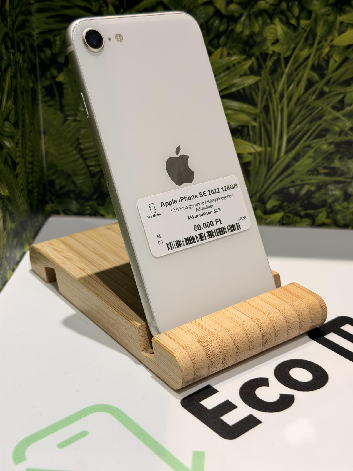 Apple iPhone SE (2022) Kártyafüggetlen 128 GB, 12 hó garancia