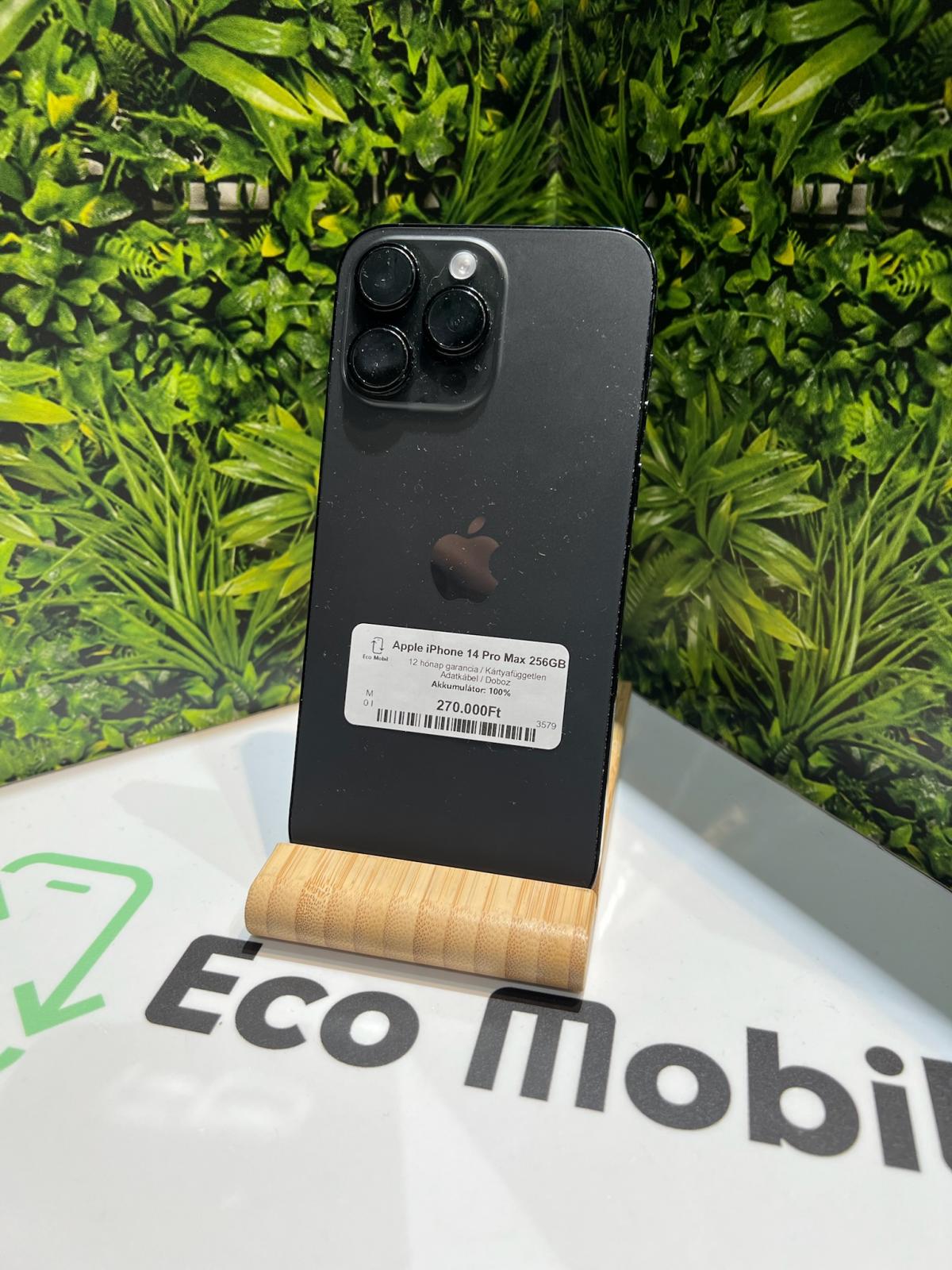 Apple iPhone 14 Pro Max Kártyafüggetlen 256 GB, 12 hó garancia