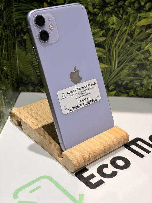 Apple iPhone 11 Kártyafüggetlen 128 GB, 12 hó garancia
