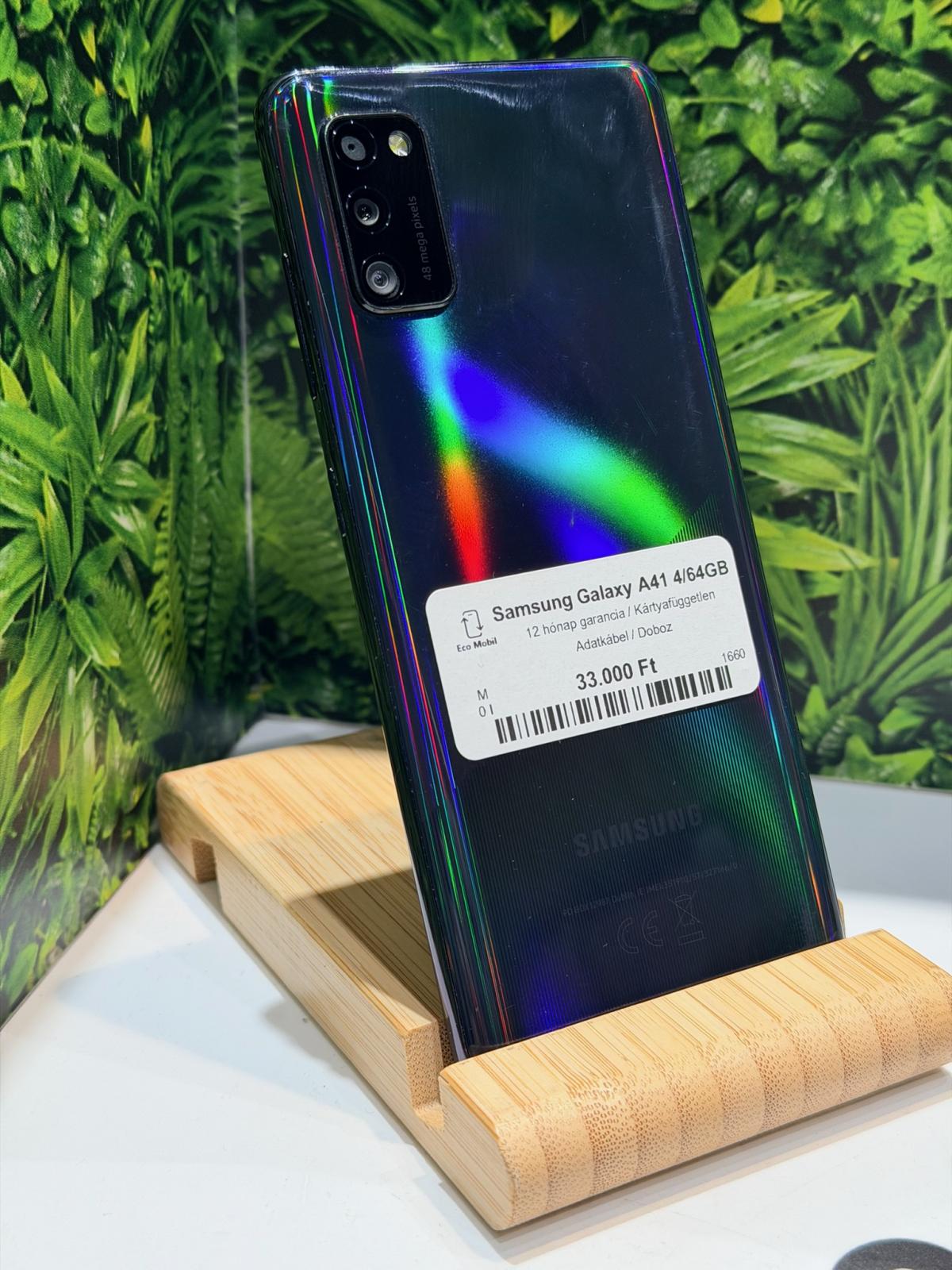 Samsung Galaxy A41 Dual Sim 64 GB, 12 hó garancia