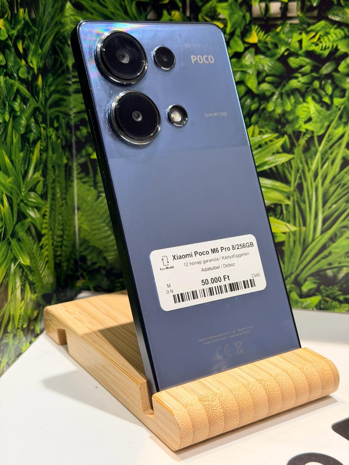 Xiaomi Poco M6 Pro Dual Sim 256 GB, 12 hó garancia