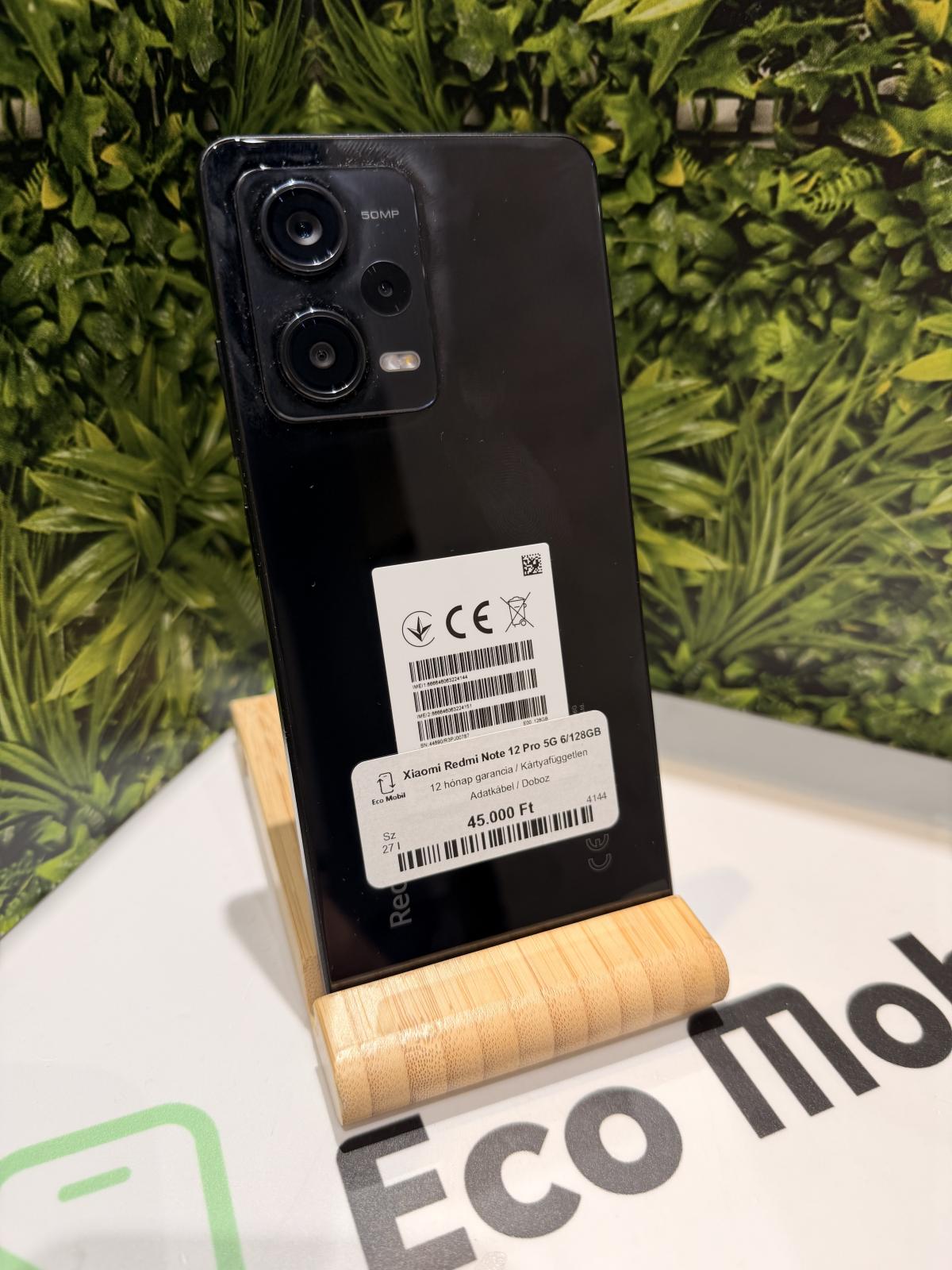 Xiaomi Redmi Note 12 Pro 5G Dual Sim 256 GB, 12 hó garancia