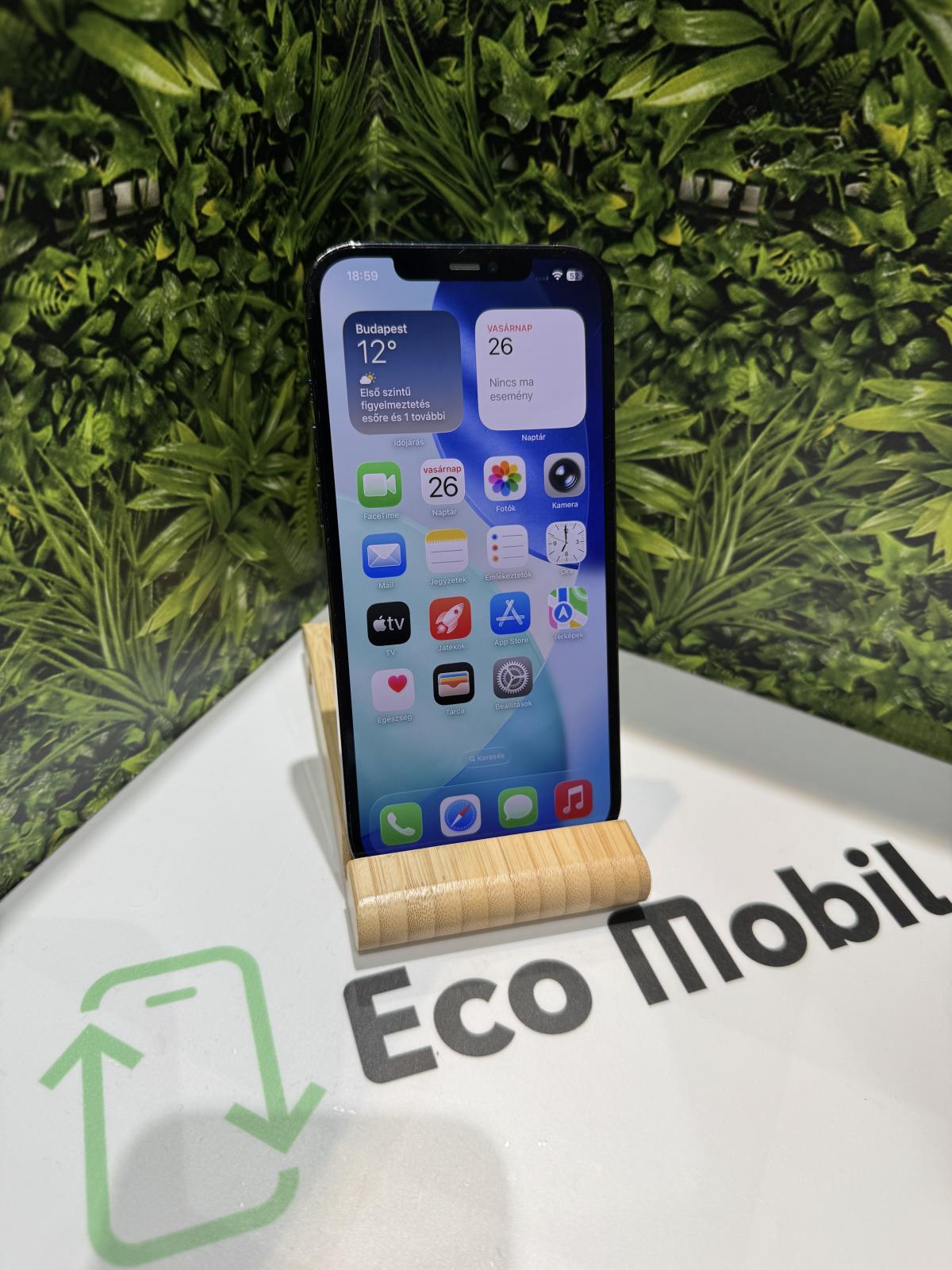 Apple iPhone 12 Pro Max Kártyafüggetlen 128 GB, 12 hó garancia