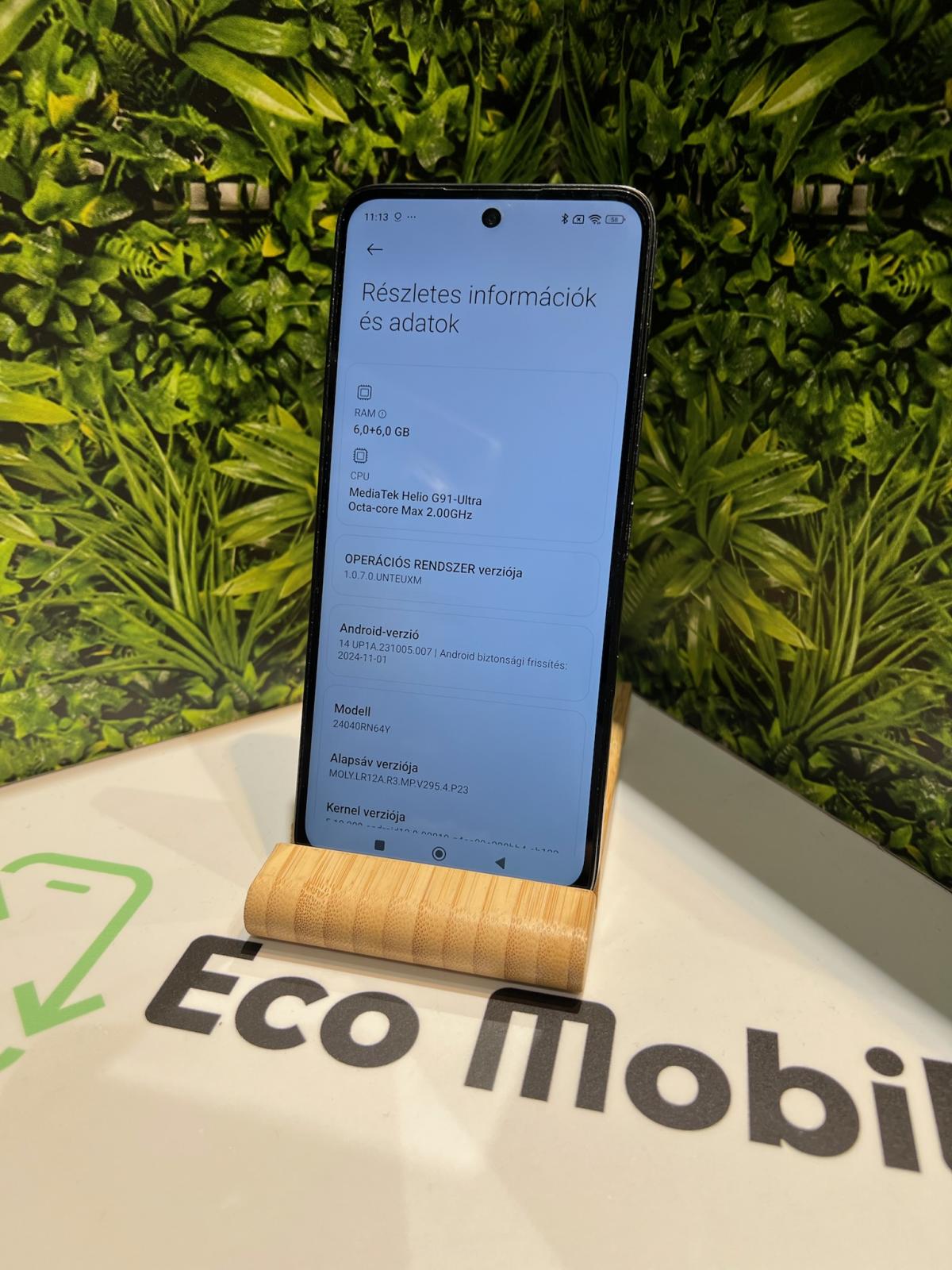 Xiaomi Redmi 13 4G Dual Sim 128 GB, 12 hó garancia