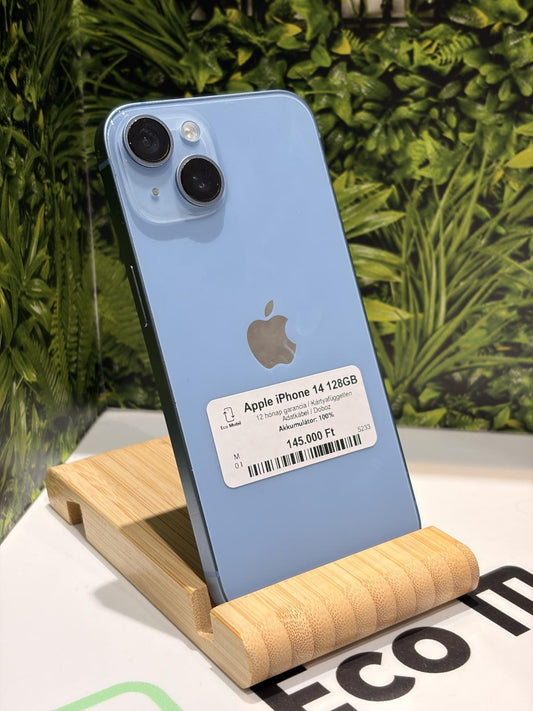 Apple iPhone 14 Kártyafüggetlen 128 GB, 12 hó garancia