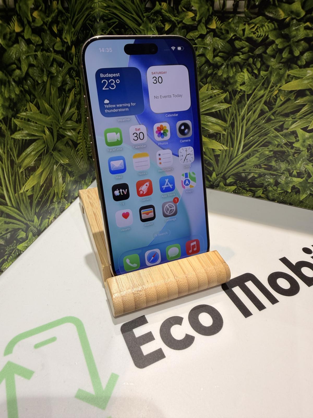 Apple iPhone 16 Pro Kártyafüggetlen 128 GB, 12 hó garancia