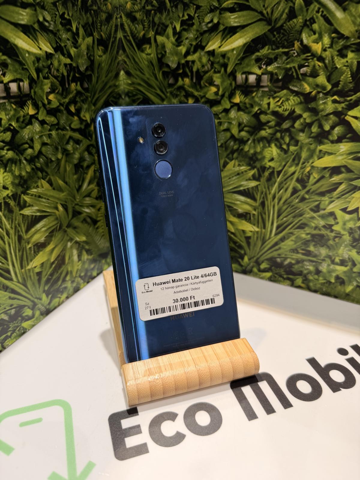 Huawei Mate 20 Lite Dual Sim 64 GB, 12 hó garancia