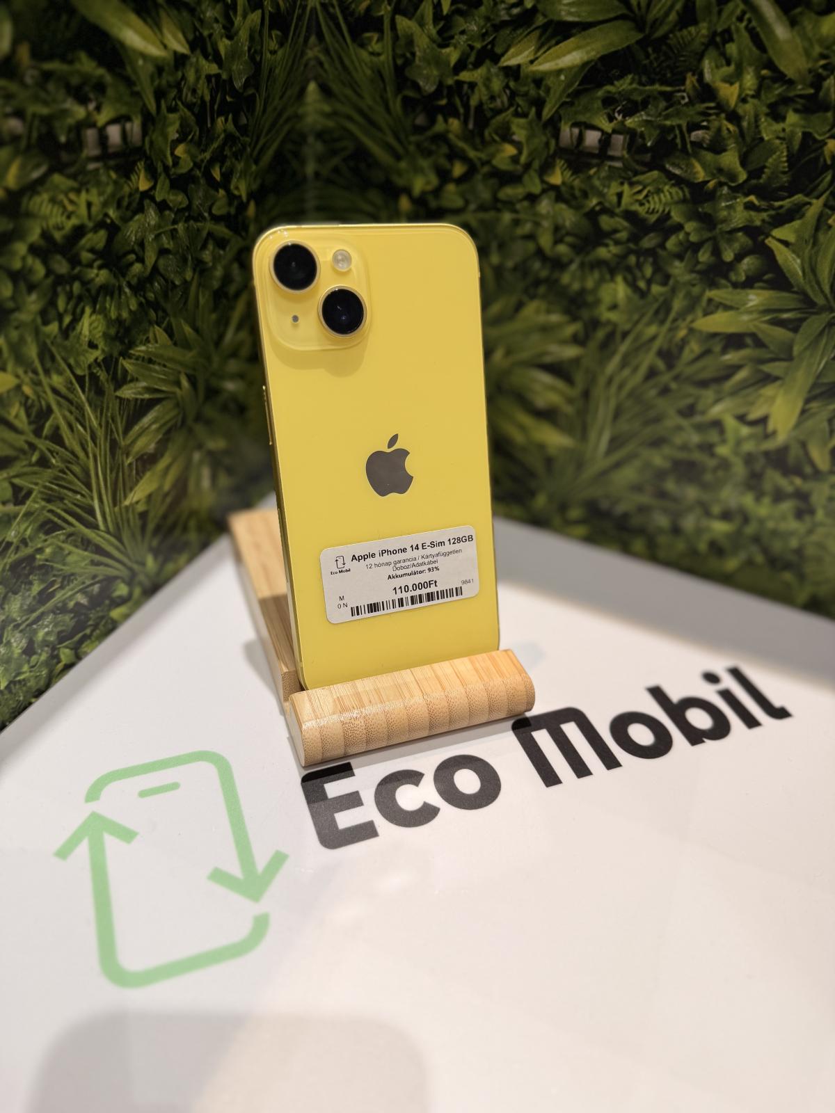 Apple iPhone 14 Kártyafüggetlen 128 GB, 12 hó garancia