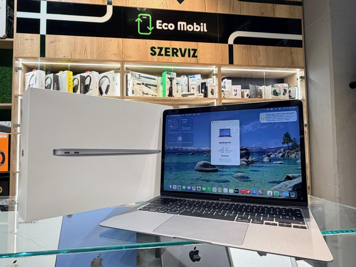 Apple MacBook Air M1 2020 Wi-Fi 256 GB, 12 hó garancia