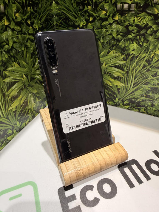 Huawei P30 Kártyafüggetlen 128 GB, 12 hó garancia