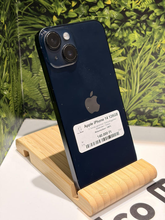 Apple iPhone 14 Kártyafüggetlen 128 GB, 12 hó garancia