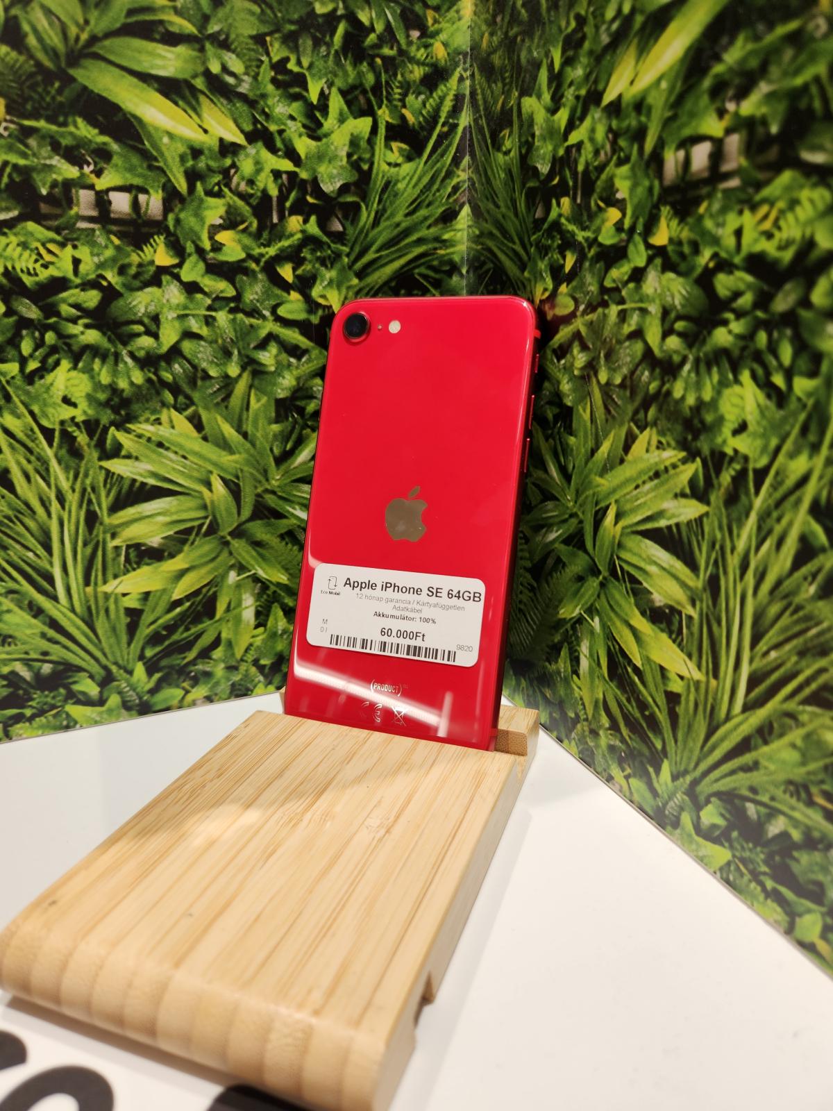 Apple iPhone SE (2020) Kártyafüggetlen 64 GB, 12 hó garancia