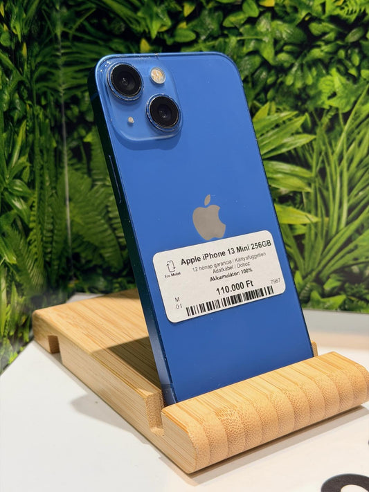 Apple iPhone 13 mini Kártyafüggetlen 256 GB, 12 hó garancia