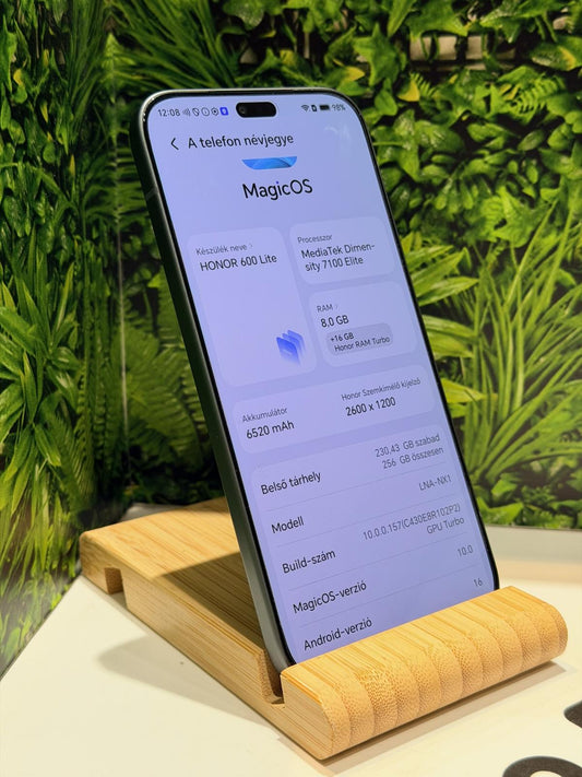 Honor 600 Lite Dual Sim 256 GB, 12 hó garancia