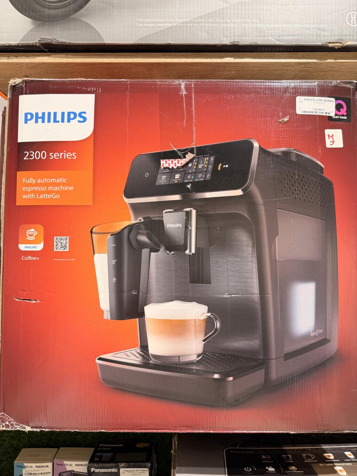 Series 2300 LatteGo EP2334 Egyéb, 12 hó garancia