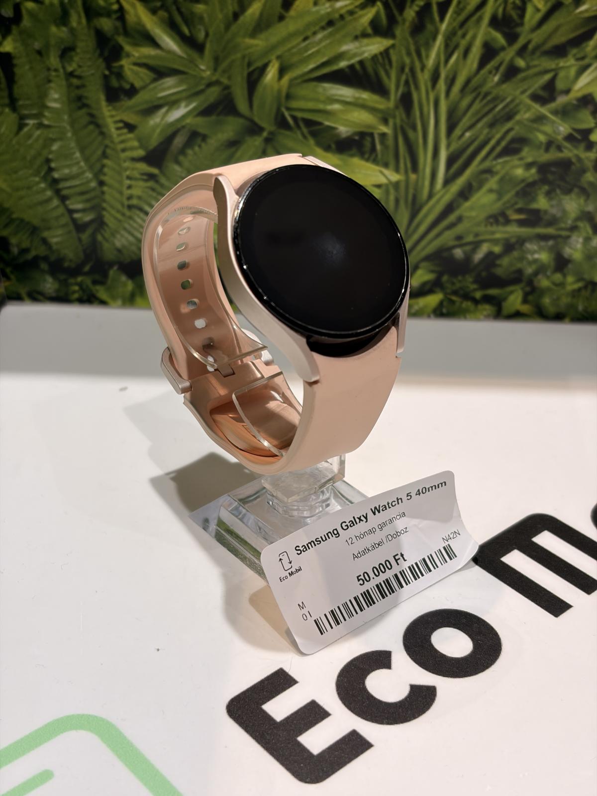 Samsung Galaxy Watch5 Bluetooth, 12 hó garancia