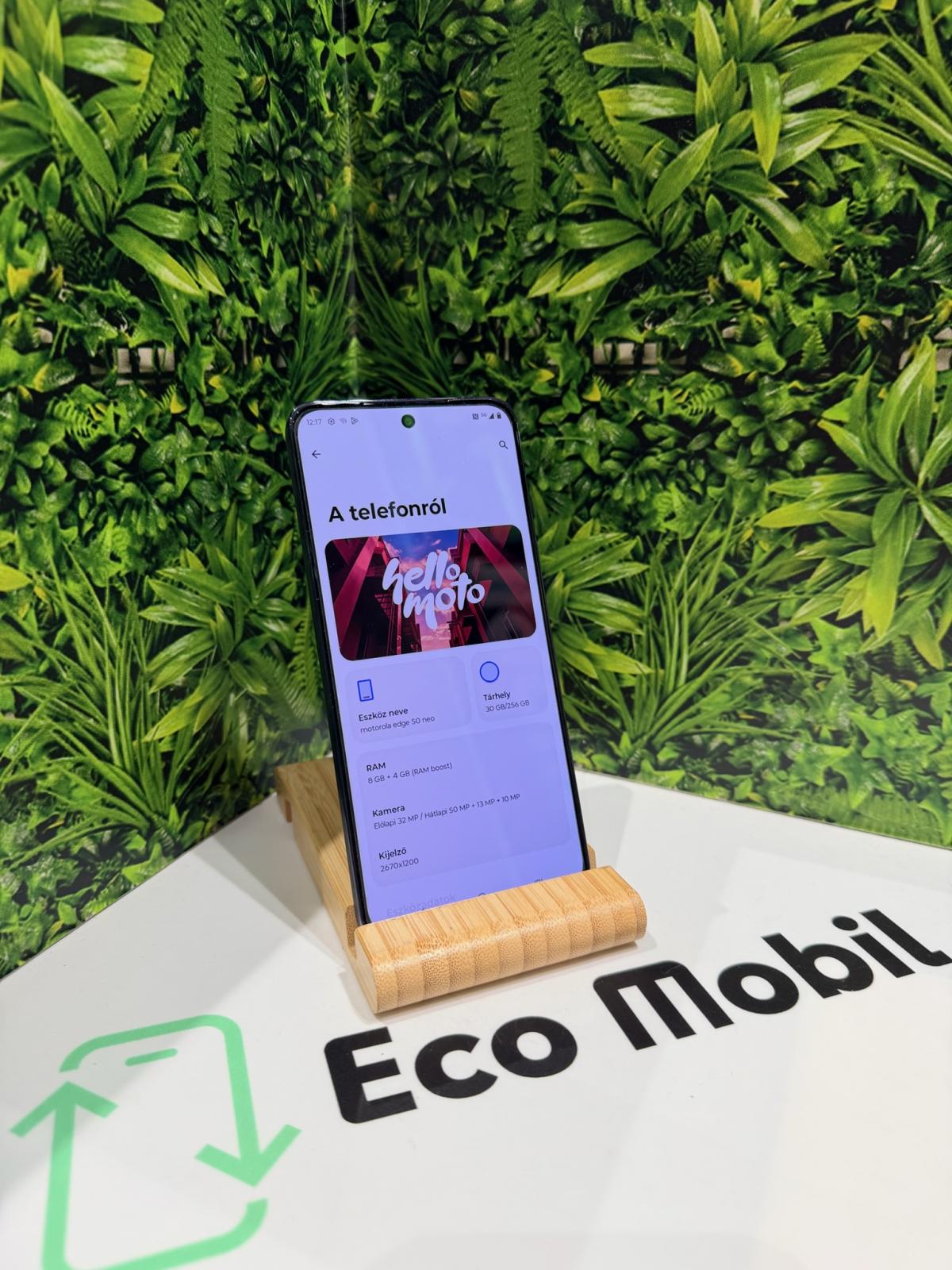 Motorola Edge 50 Neo Kártyafüggetlen 256 GB, 12 hó garancia