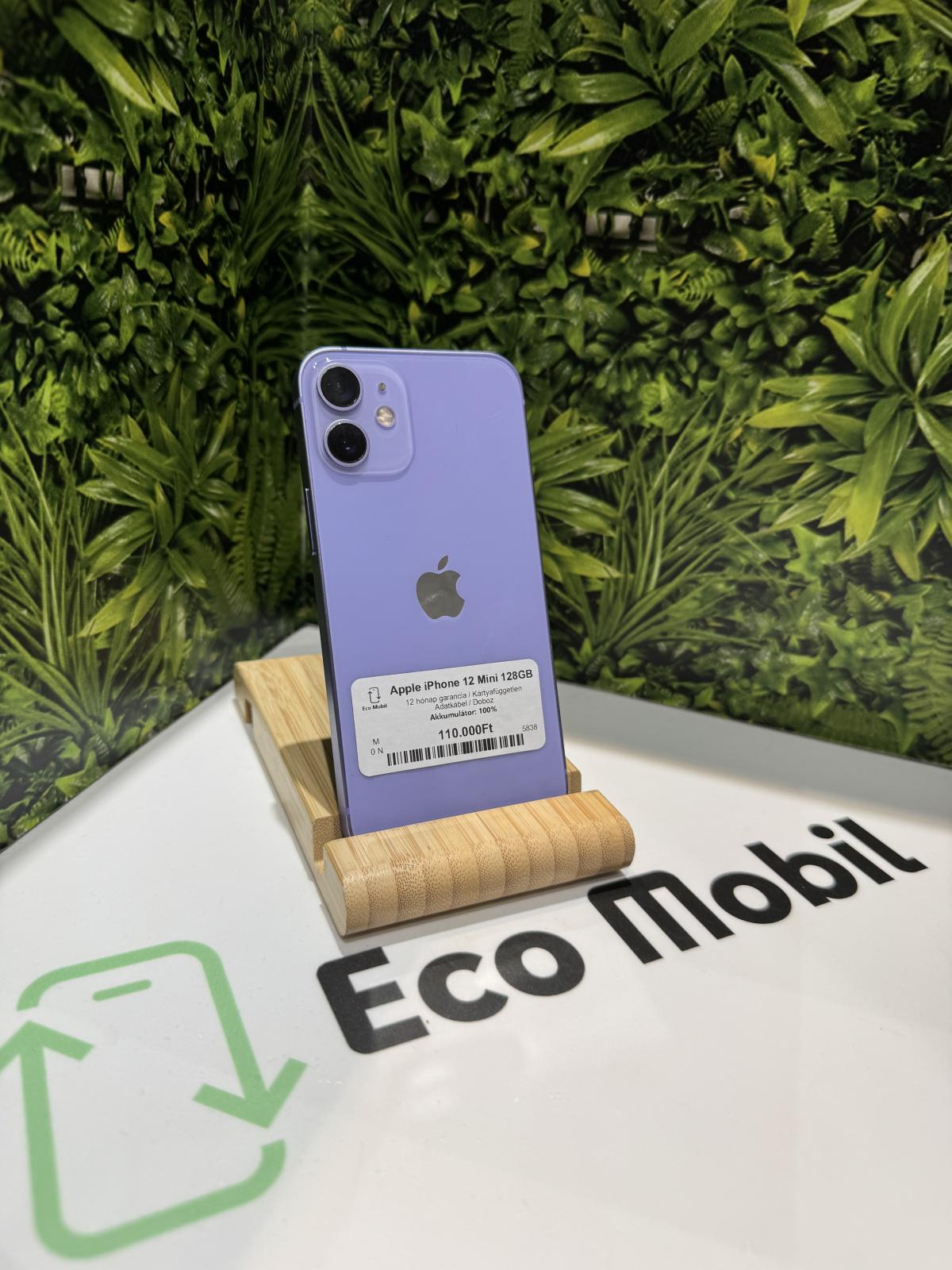 Apple iPhone 12 mini Kártyafüggetlen 128 GB, 12 hó garancia