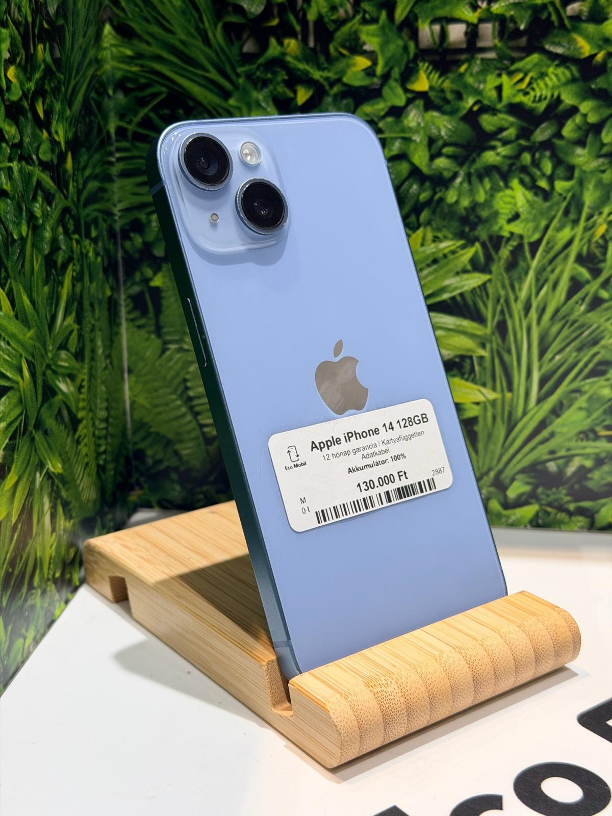 Apple iPhone 14 Kártyafüggetlen 128 GB, 12 hó garancia