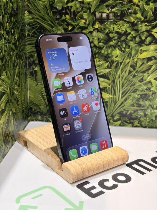 Apple iPhone 16 Pro Kártyafüggetlen 128 GB, 12 hó garancia